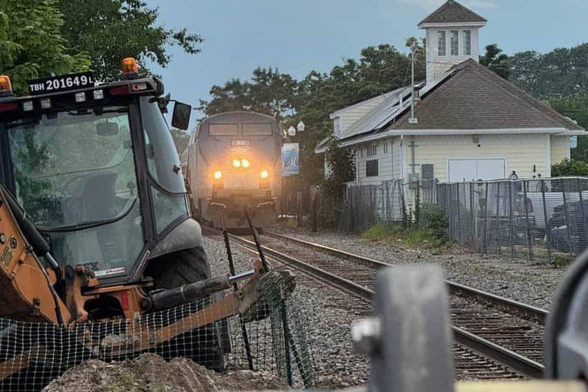 Amtrak downeaster στο Old Orchard Maine