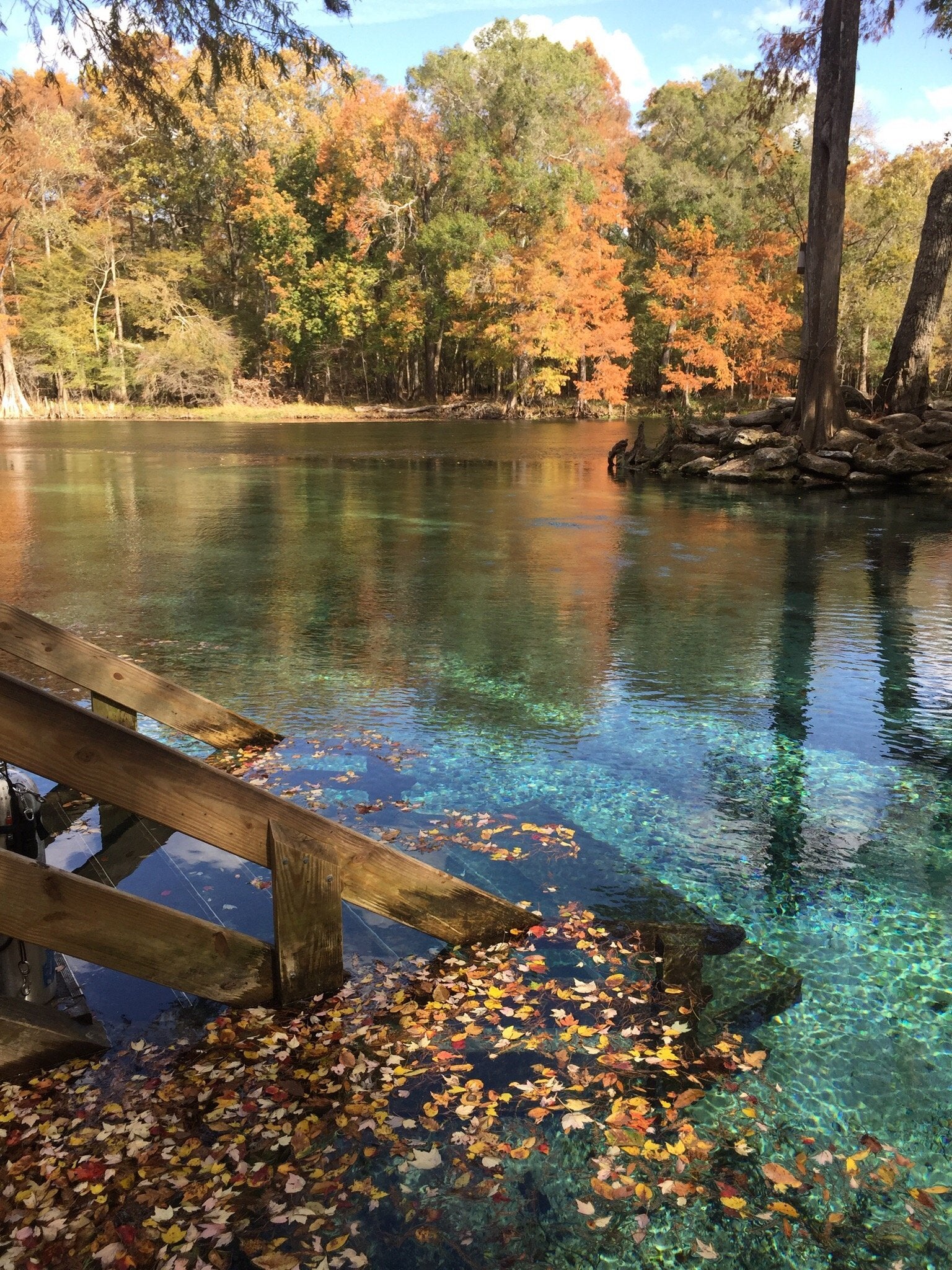 Ginnie Springs σε εξωτερικούς χώρους στο High Springs, FL